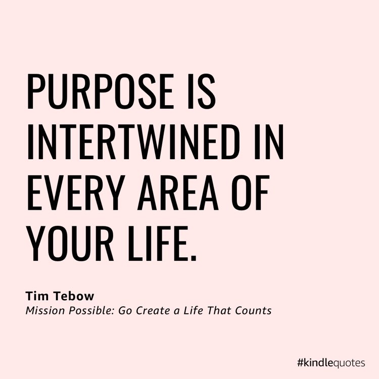 EVERYTHING has purpose!
